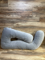 Momcozy U Shaped Pregnancy Body Pillow, Grey