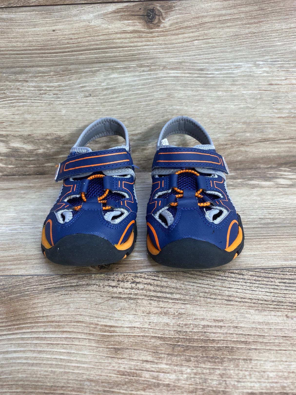 Wonder Nation Boys' Closed Toe Sandals Navy sz 11c