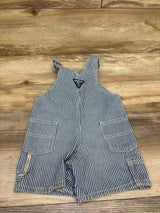 Oshkosh Striped Shortalls Blue sz 18m