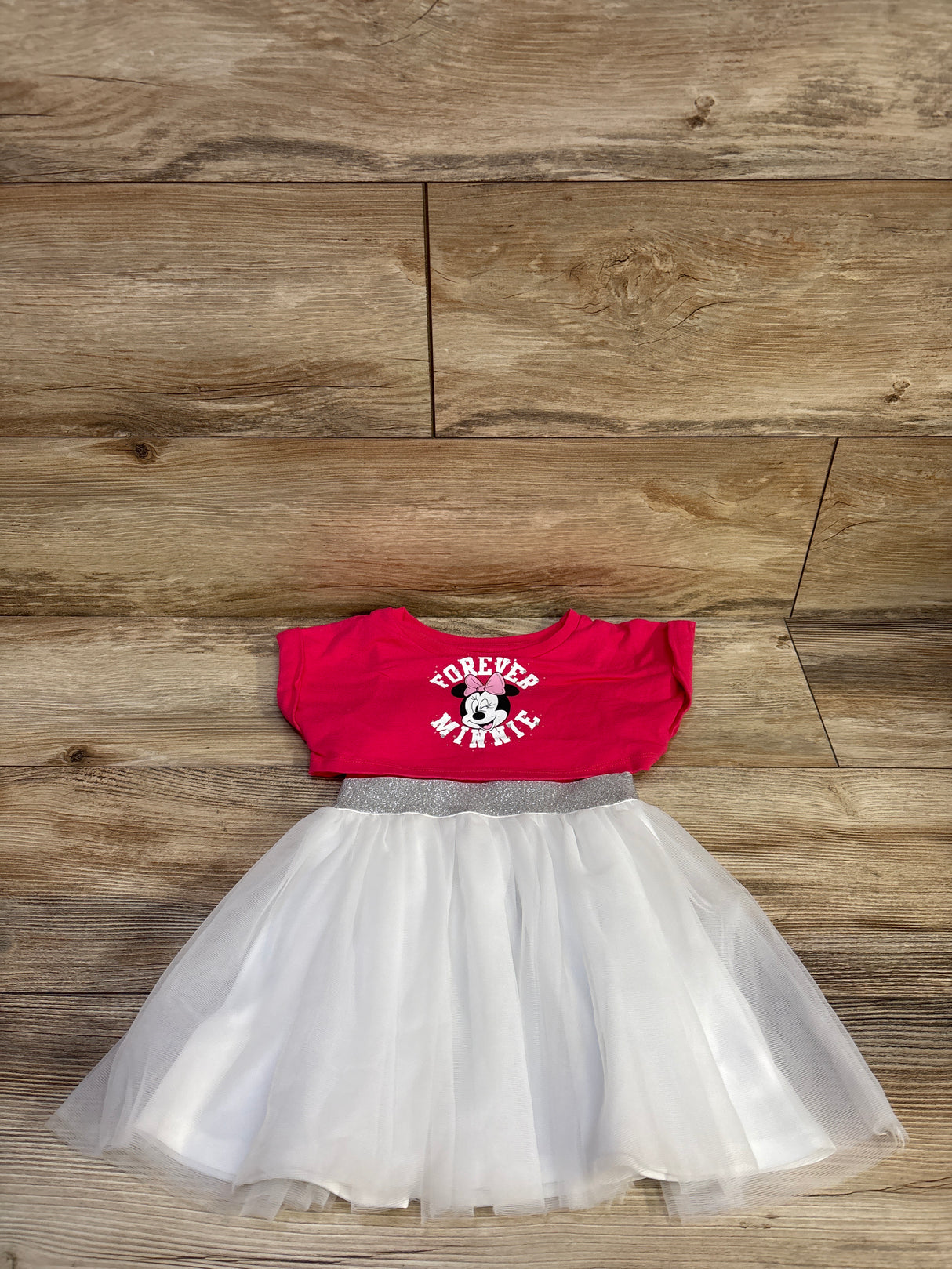 Disney Junior Minnie Mouse Tutu Dress Pink sz 2T