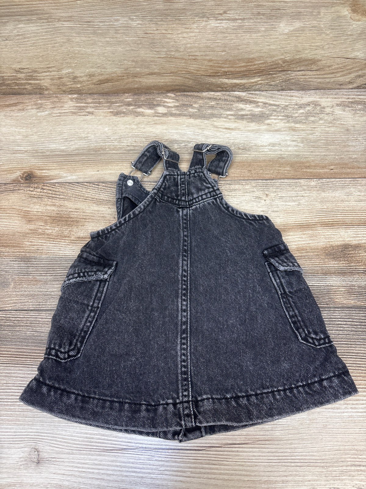 Zara Denim Button-Front Skirtall Grey sz 9-12m
