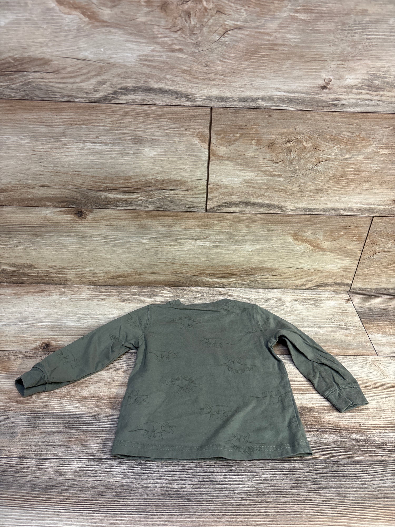 Carter's Long Sleeve Shirt Green sz 18m