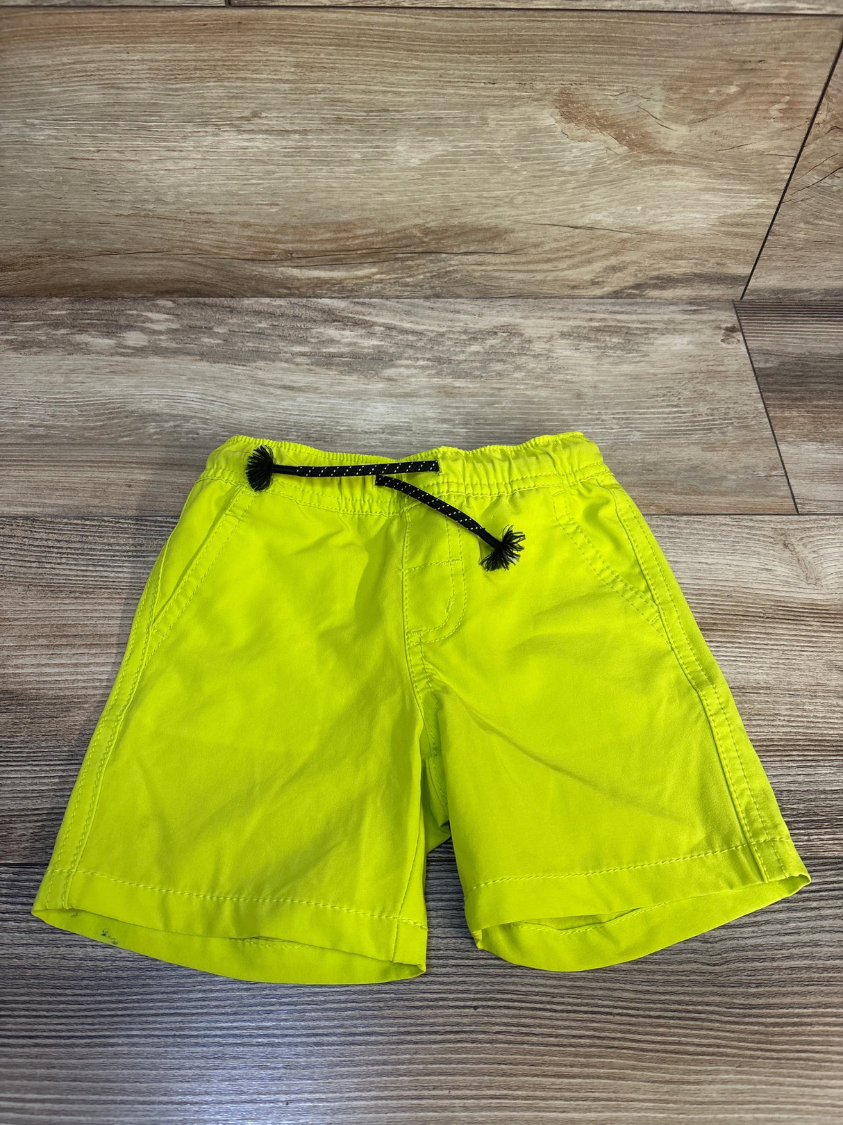 Cat & Jack Board Shorts Neon Yellow sz 2T