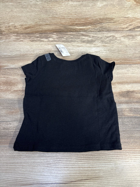 NEW Children's Place Glow Cat Graphic Shirt Black sz 12m - Me n Mommy To Be