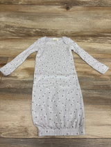First Impressions Star Print Sleep Gown Grey sz 0-3m