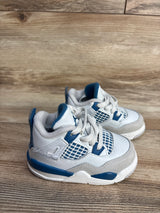 Air Jordan 4 Retro TD 'Military Blue' Sneakers sz 5c