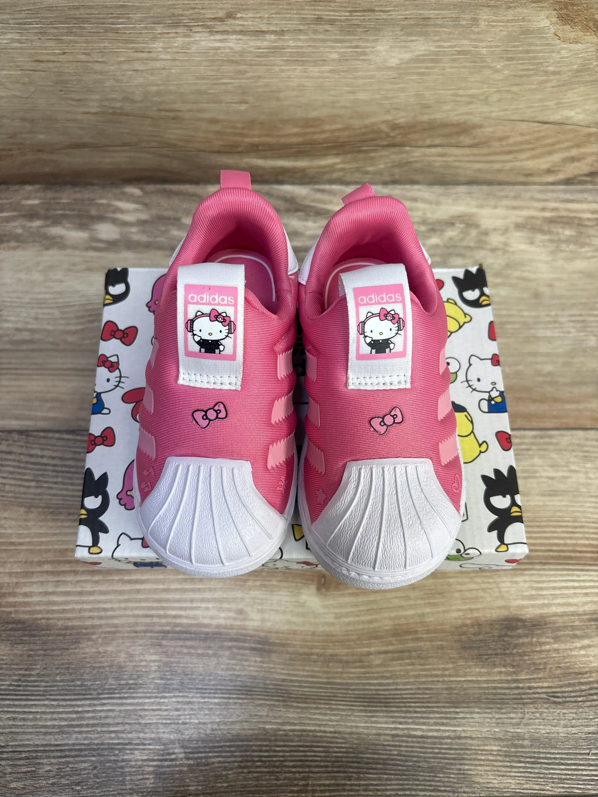 Hello Kitty x adidas Superstar 360 C 'Kuromi' Sneakers Pink sz 6c