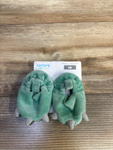 NEW Child Of Mine Plush Dinosaur Claw Slippers sz 0/1c