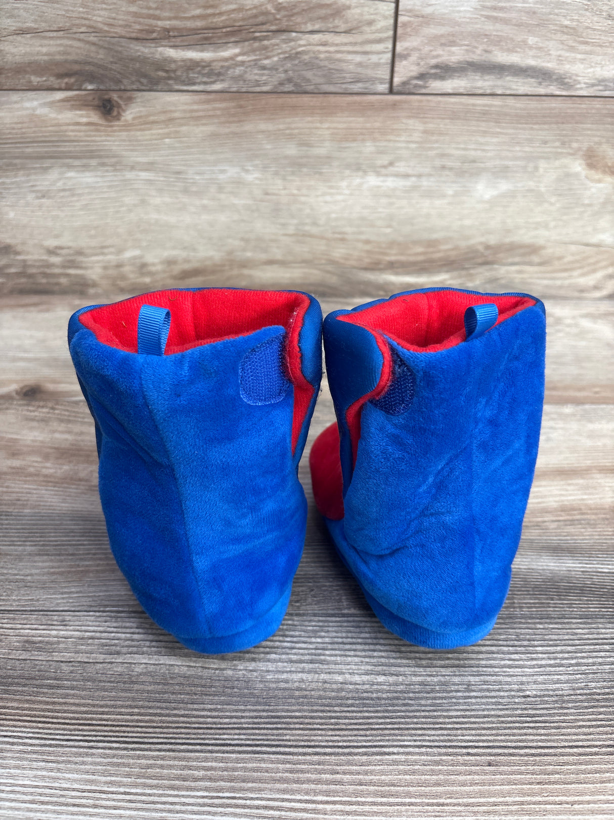 Marvel Spiderman Boot Slippers Red sz 5-6c