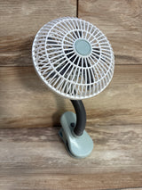 O2COOL 4 Inch Clip On Stroller Fan, Grey
