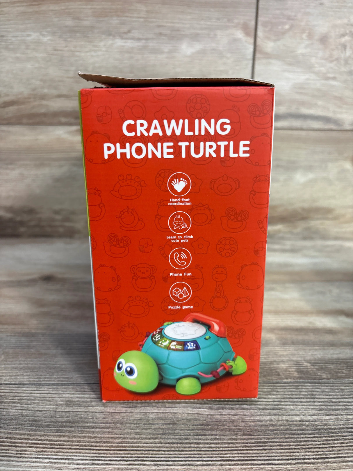 Crawling Phone Turtle Toy