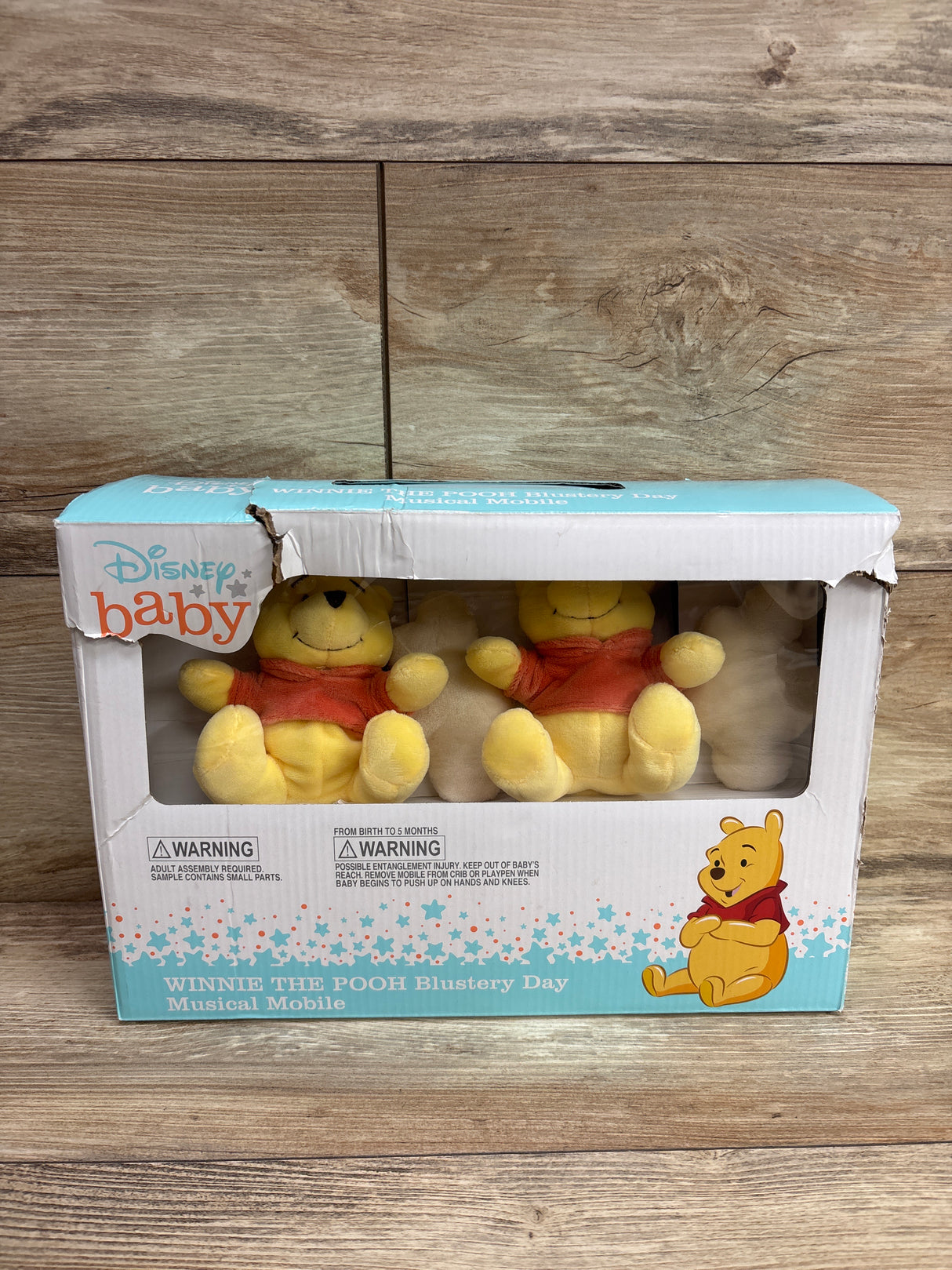 Disney Baby Winnie The Pooh Blustery Day Musical Mobile