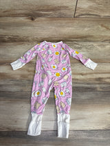 Little Sleepies Breakfast Buddies Zippy Pink sz 3-6m