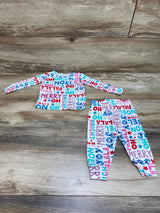 Children's Place 2pc Noel Pajama Set White sz 0-3m - Me n Mommy To Be