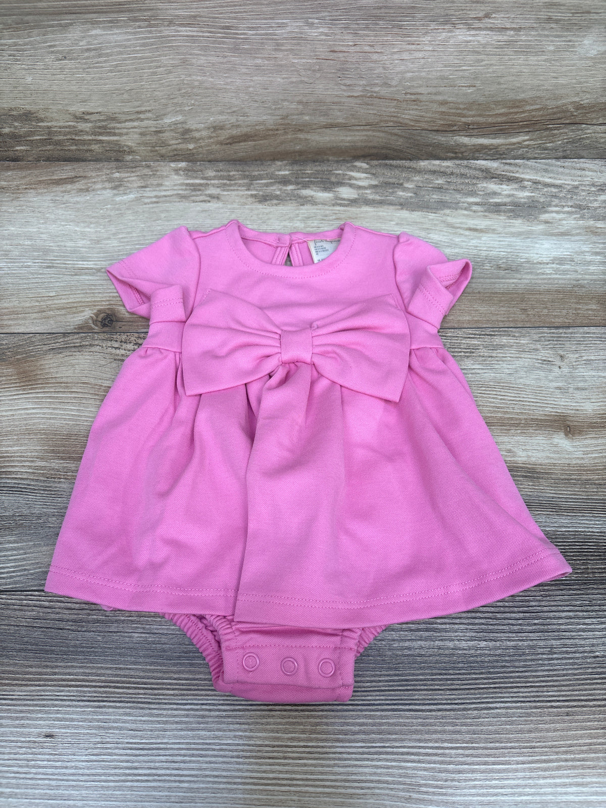 NEW First Impressions Bodysuit Dress Pink sz 0/3m
