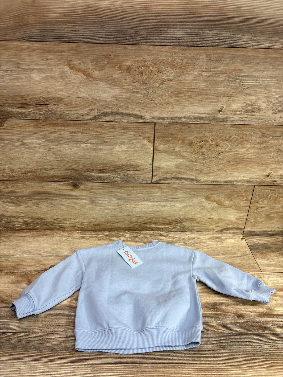 NEW Cat & Jack Love Sweatshirt Blue sz 18m