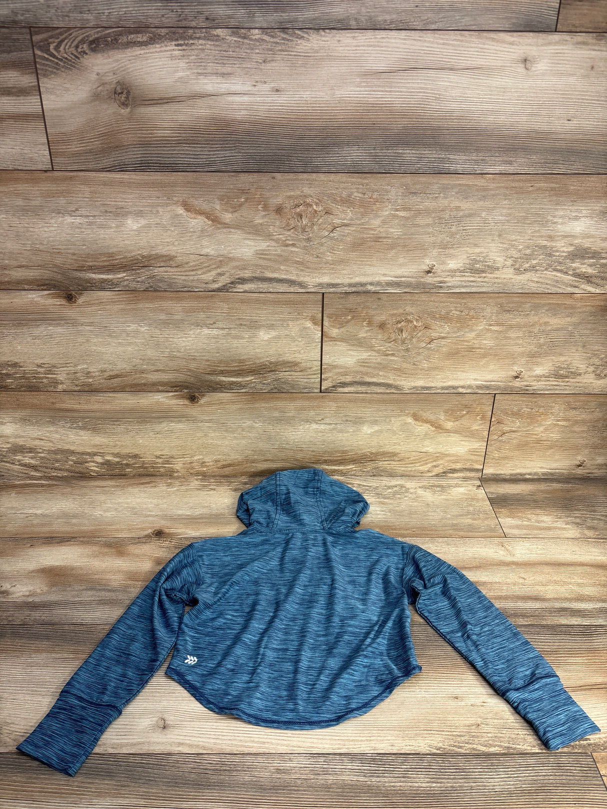 NEW All in Motion Long Sleeve Hooded Shirt Blue sz 4/5T