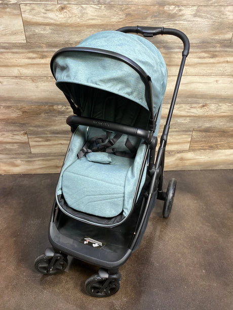 Mompush Wiz Stroller + Adapters in Sage - Me n Mommy To Be