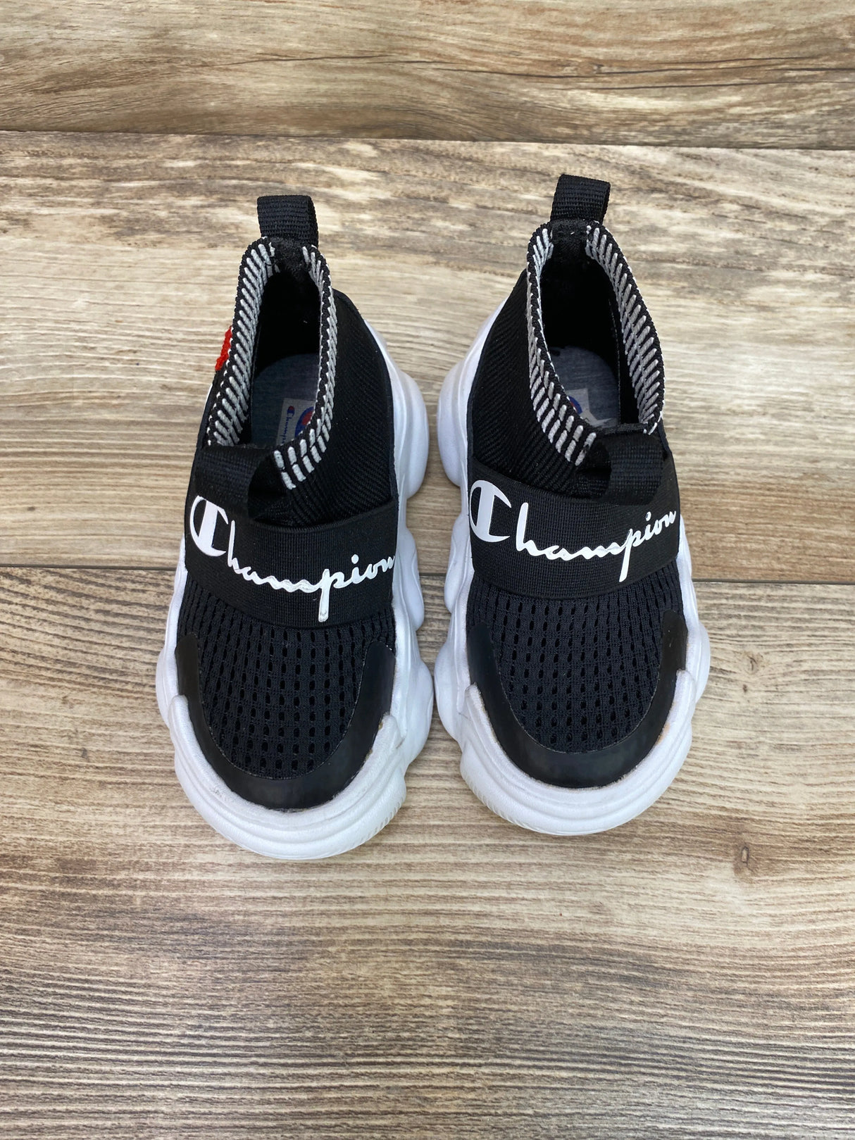 Champion Boys Meloso Rally Pro Black Shoes sz 6c