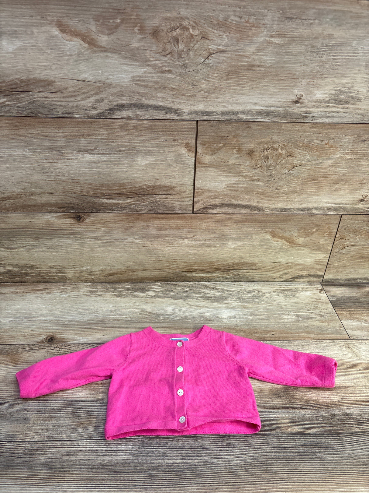 Jacadi Paris Button Up Cardigan Pink sz 6m