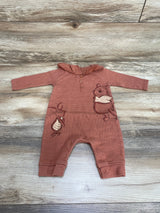 Disney Baby Winnie The Pooh Coverall Terracotta sz 3-6m