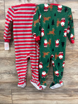 NEW Just One You 2pk Christmas Blanket Sleepers Red sz 2T