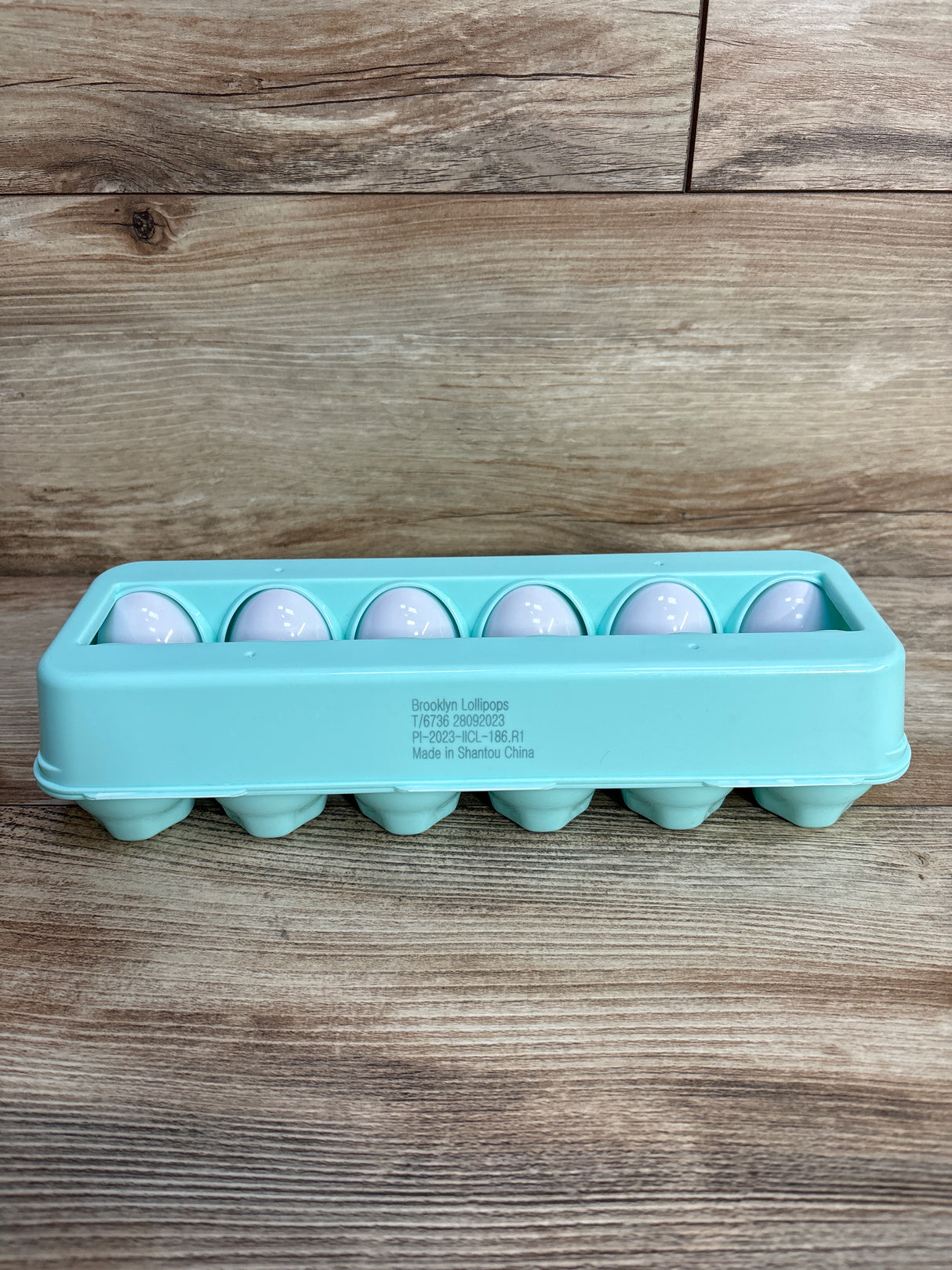 Brooklyn Lollipops Shape Sorting Egg Carton