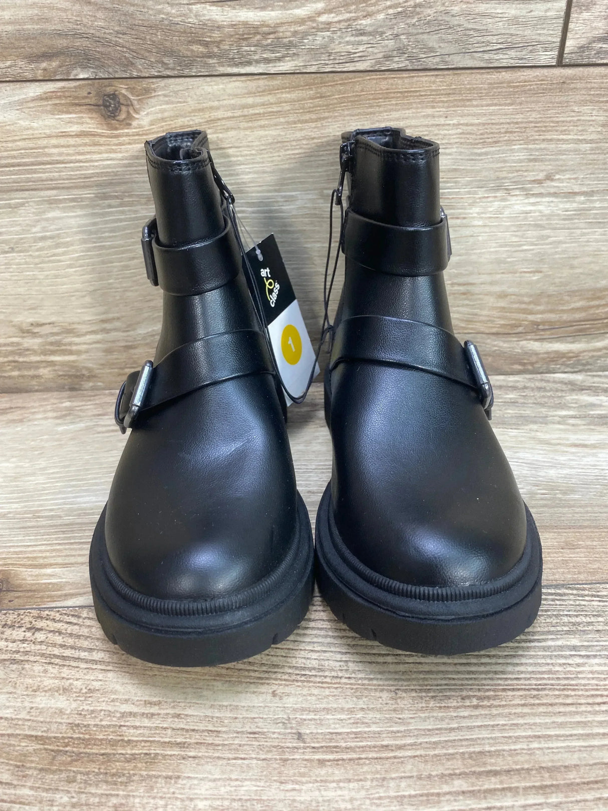 NEW Art Class Cadi Moto Boots Black Sz 1Y - Me n Mommy To Be