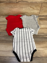 Puma 3pk Bodysuit Set Grey sz 0-3m