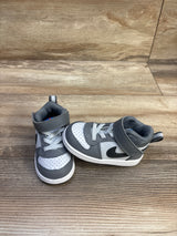 Nike Court Borough Mid TD 'Grey White Blue' Sneakers sz 5c