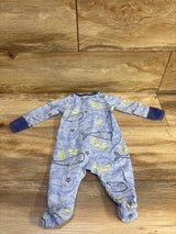 Wonder Nation Sleeper Blue sz 0-3m