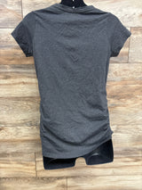 Bloom Maternity St Patrick's Day Were Hoping Shirt Grey sz Medium