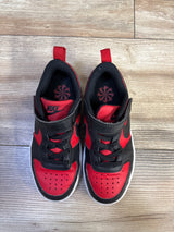 Nike Court Borough Low Recraft TD 'University Red Black' Sneakers sz 11c