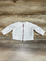 Cat & Jack Eyelet Jacket White sz Newborn