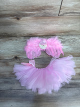NEW Tutu & Wings 2pc Set Pink sz 0-3m