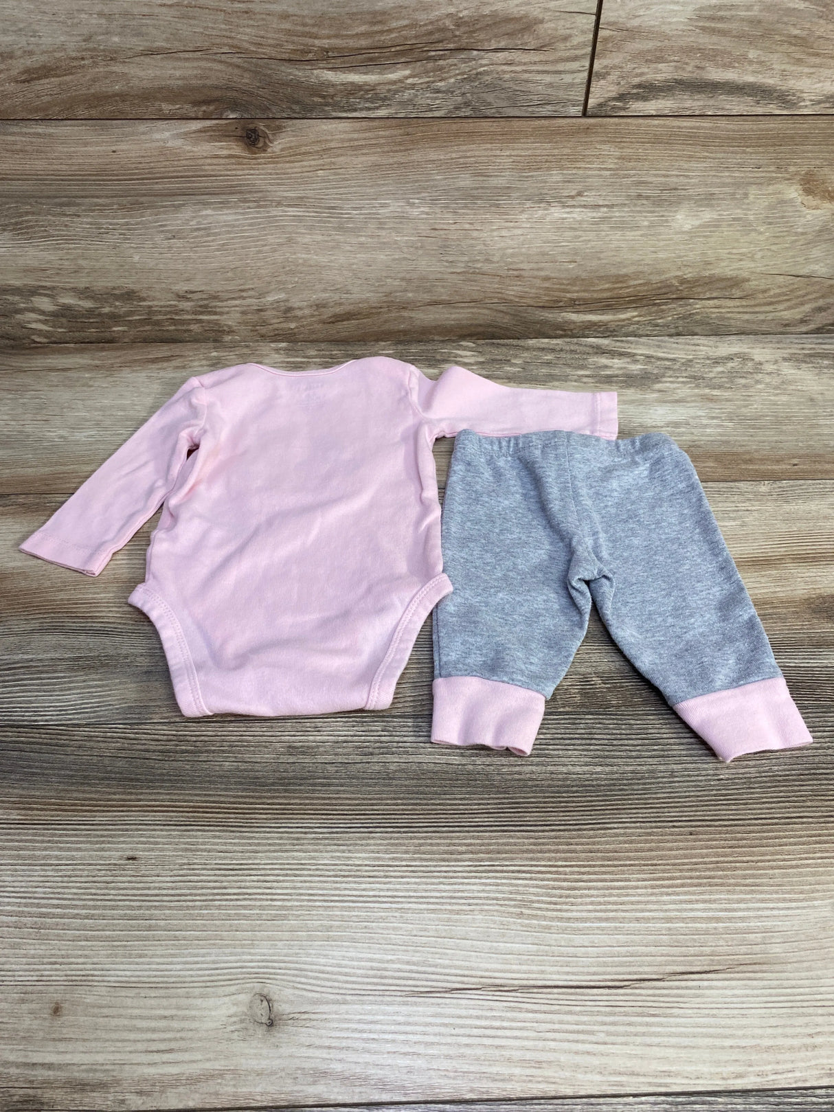 Carter's 2pc Bunny Bodysuit & Pants Pink sz 3m