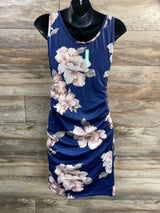 NEW BBHoping Floral Tank Dress Navy sz Small