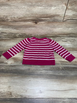 Baby Gap Disney Minnie Mouse Striped Sweater Pink sz 18-24m