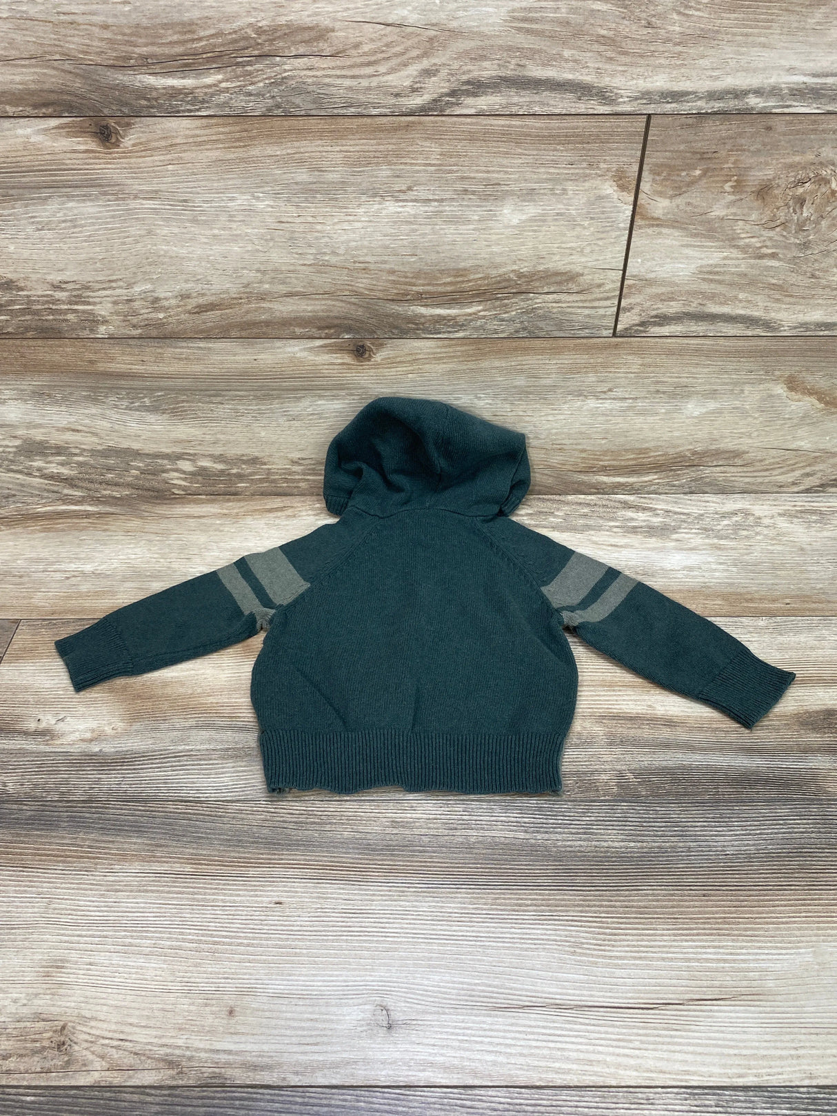 Cat & Jack Hooded Sweater Green sz 18m