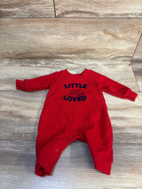 Carter's Little & Loved Coverall Red sz Newborn