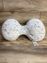 Boppy Side Sleeper Pregnancy Pillow - Gray Falling Leaves - Me n Mommy To Be