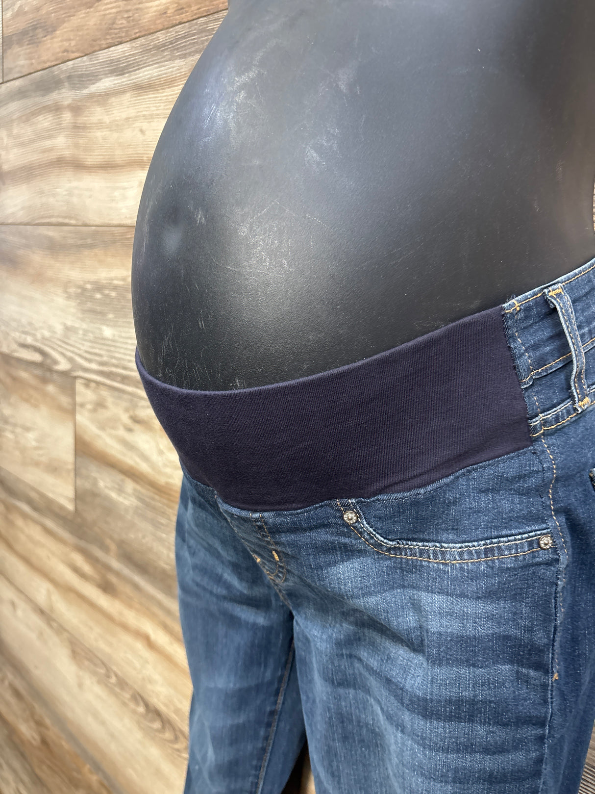 Signature by Levi Strauss Baby Bump Skinny Jeans Blue sz Small
