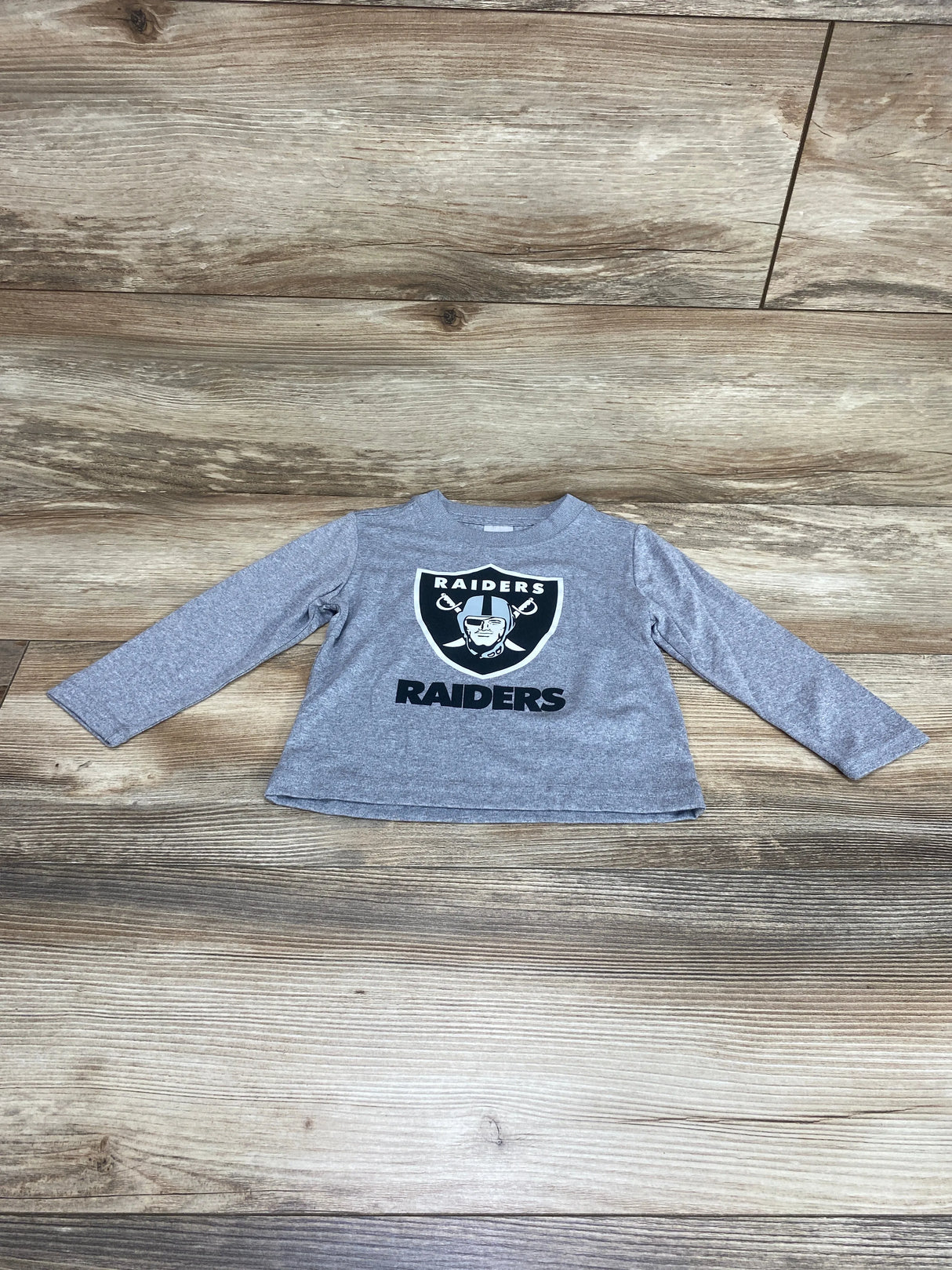 NFL Team Raiders Shirt Grey sz 12m