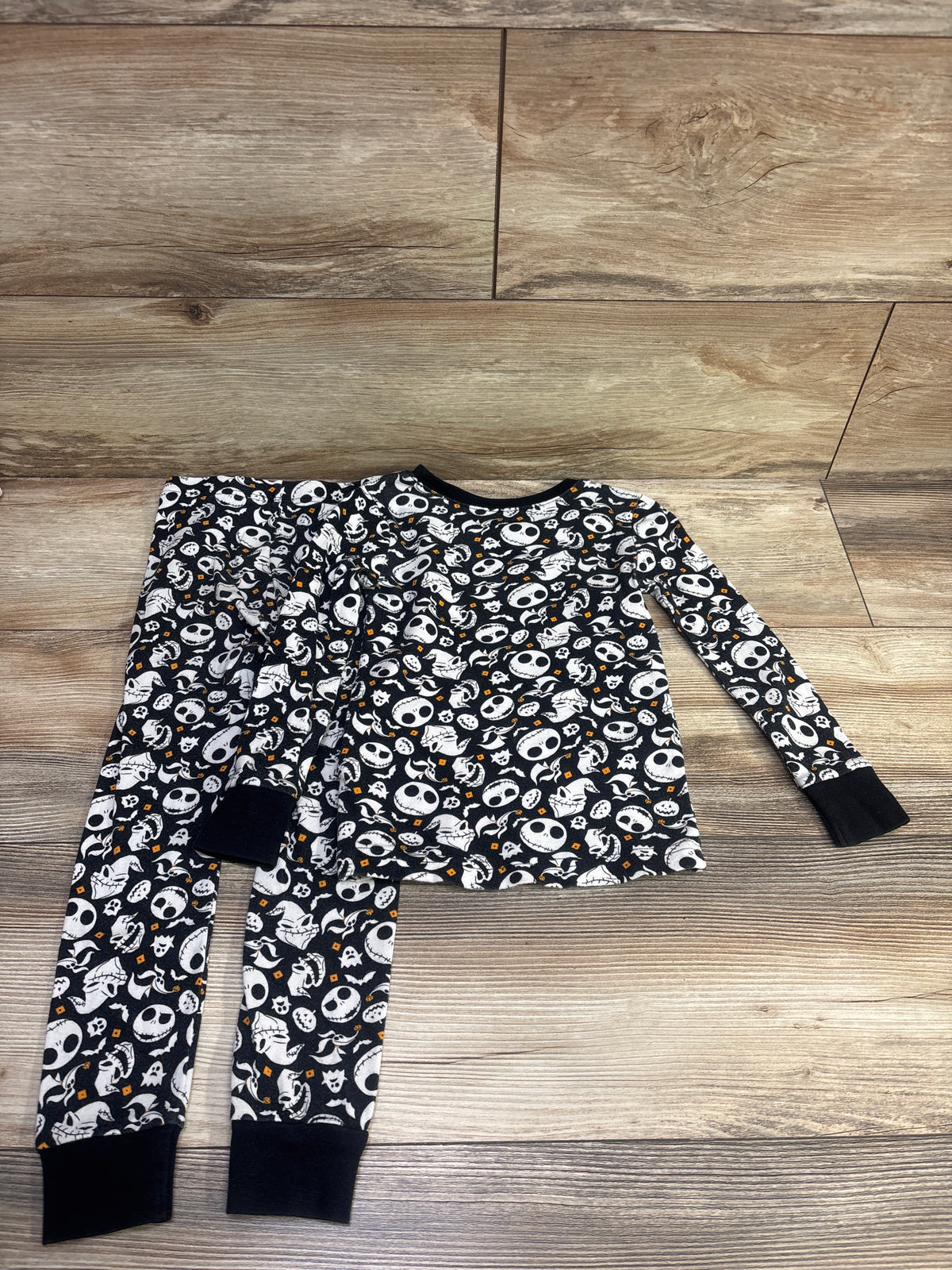 Old Navy x Disney Nightmare Before Christmas 2pc Pajama Set Black sz 4T