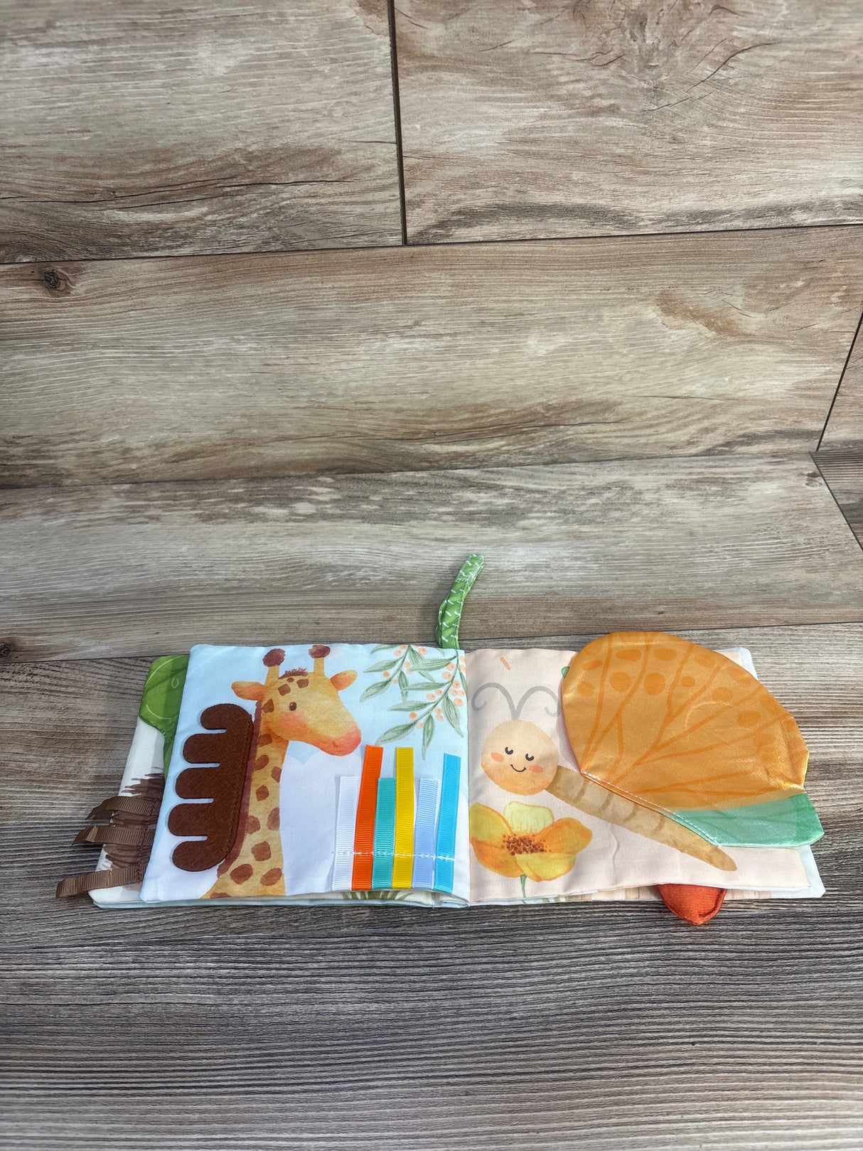 hahaland Peek-a-Boo Forest Baby Sensory Book