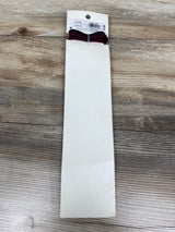 NEW Cat & Jack Woven Zip Necktie - Wine Red sz S/M