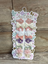 NEW Danbar Global Ava Olivia 20pk Hair Bow Clips