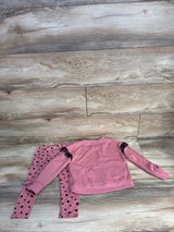 Btween 2pc Unicorn Sweatshirt & Ribbed Pants Set Pink sz 4T