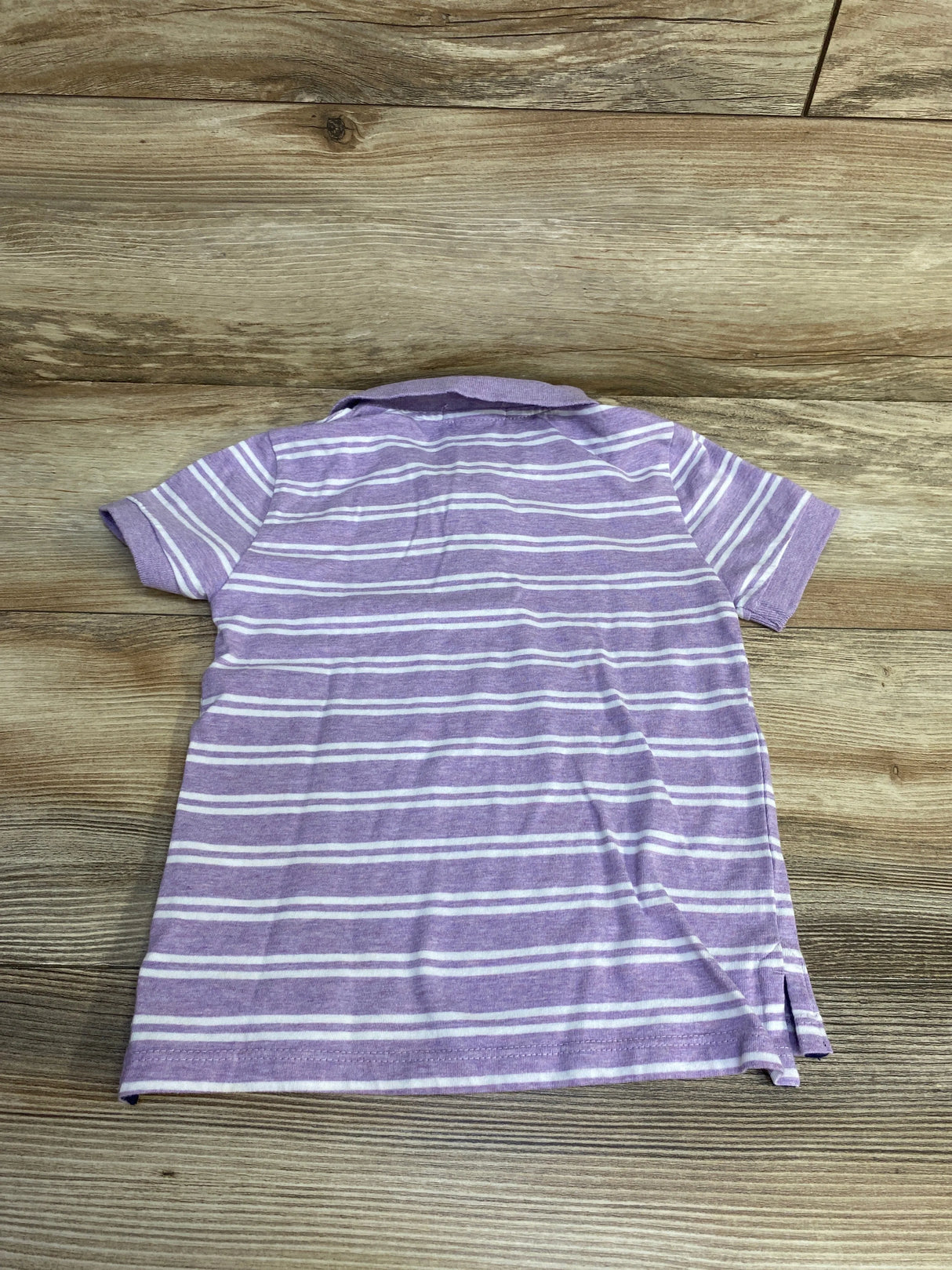 U.S. Polo Assn Striped Polo Shirt Purple sz 3T