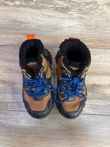 H&M Warm Lined Combat Boots Brown sz 9c